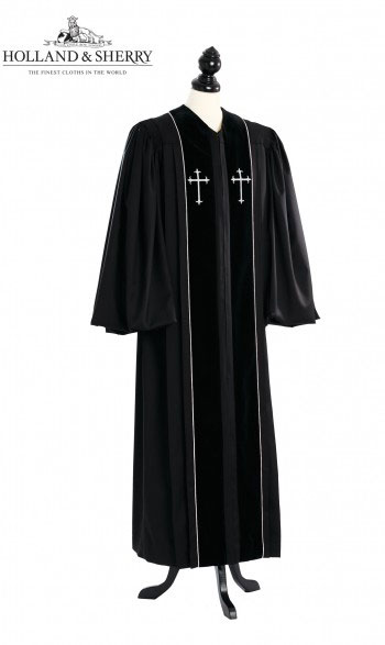 Custom John Wesley Pulpit Robe - TIMELESS, HOLLAND & SHERRY Trafalgar Square