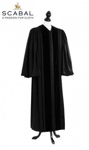 John Wesley Pulpit Robe - TIMELESS, SCABAL Capri Cool Wool