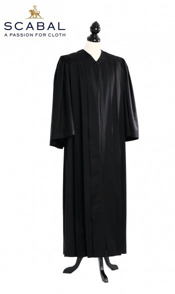 Traditional Geneva Pulpit Robe - TIMELESS, SCABAL Capri Cool Wool