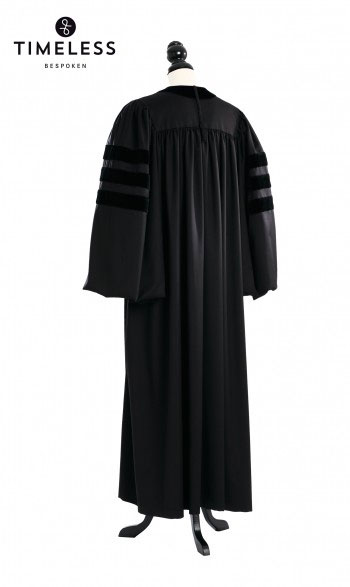 Doctoral Pulpit Robe - TIMELESS silver wool