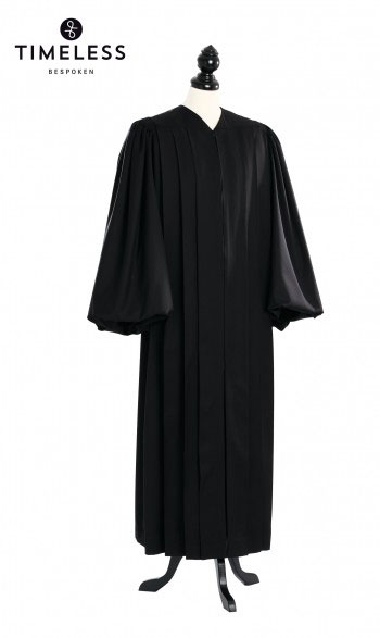 Plymouth Pulpit Robe - TIMELESS silver wool