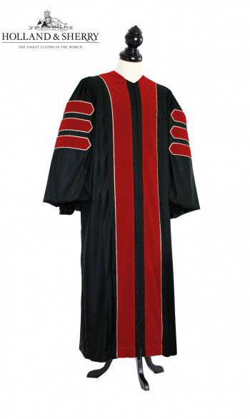 Deluxe Doctoral of Theology Academic Gown for faculty and Phd. - TIMELESS, HOLLAND & SHERRY Trafalgar Square