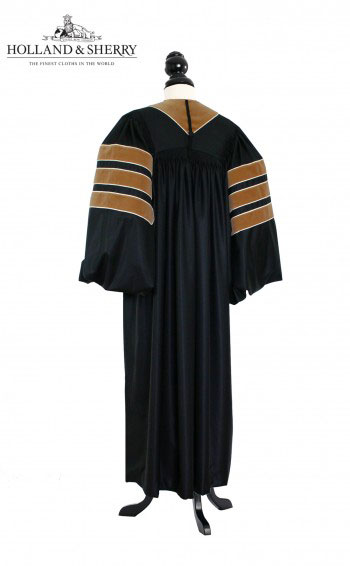 Deluxe Doctoral of Economics Academic Gown for faculty and Phd. - TIMELESS, HOLLAND & SHERRY Trafalgar Square