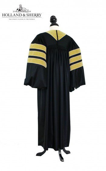 Deluxe Doctoral of Library Science Academic Gown for faculty and Phd. - TIMELESS, HOLLAND & SHERRY Trafalgar Square