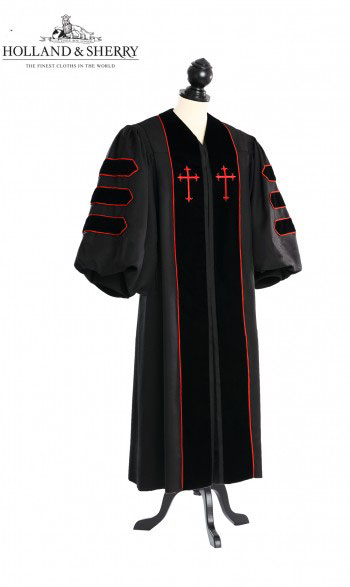 Dr. of Divinity Pulpit Robe - TIMELESS, HOLLAND & SHERRY Trafalgar Square