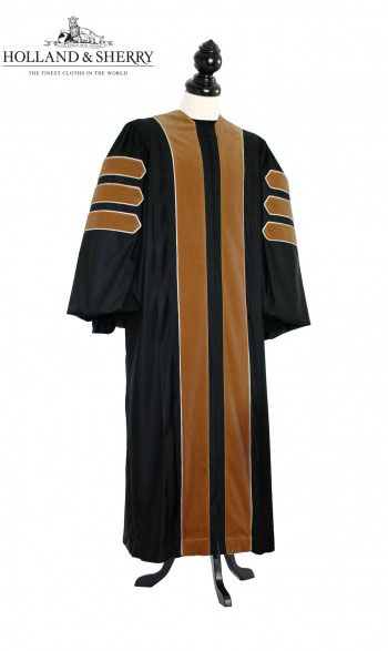 Deluxe Doctoral of Economics Academic Gown for faculty and Phd. - TIMELESS, HOLLAND & SHERRY Trafalgar Square