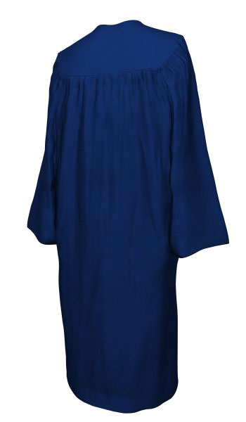 MATTE NAVY BLUE CAP AND GOWN