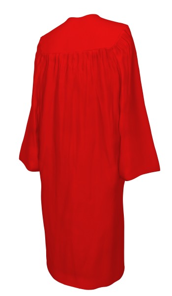 MATTE RED CAP AND GOWN