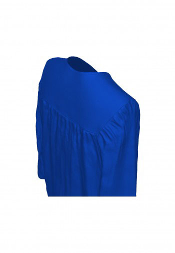 MATTE ROYAL BLUE CAP AND GOWN
