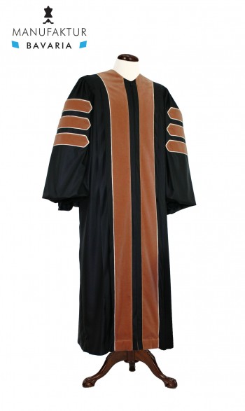 Deluxe Doctoral of Economics Academic Gown for faculty and Ph.D. - MANUFAKTUR BAVARIA royal regalia