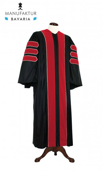 Deluxe Doctoral of Journalism Academic Gown for faculty and Ph.D.  - MANUFAKTUR BAVARIA royal regalia