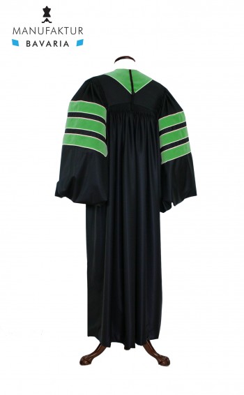 Deluxe Doctoral of Medicine Academic Gown for faculty and Ph.D. - MANUFAKTUR BAVARIA royal regalia