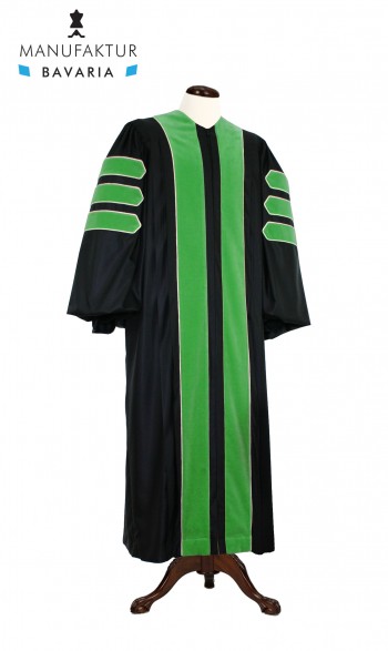 Deluxe Doctoral of Medicine Academic Gown for faculty and Ph.D. - MANUFAKTUR BAVARIA royal regalia