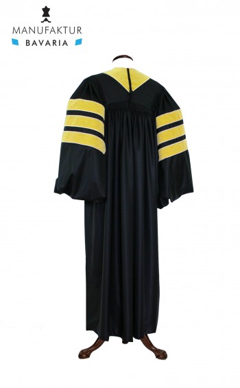 Deluxe Doctoral of Library Science Academic Gown for faculty and Ph.D. - MANUFAKTUR BAVARIA royal regalia