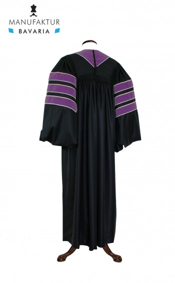 Deluxe Doctoral of Law Academic Gown for faculty and Ph.D. - MANUFAKTUR BAVARIA royal regalia
