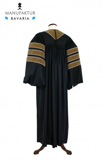 Deluxe Doctoral of Fine Arts, Architecture Academic Gown for faculty and Ph.D. - MANUFAKTUR BAVARIA royal regalia