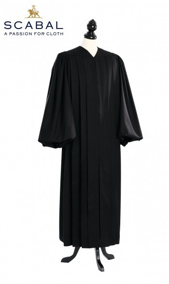 Magisterial US Judge Robe - TIMELESS, SCABAL Capri Cool Wool - Custom Size