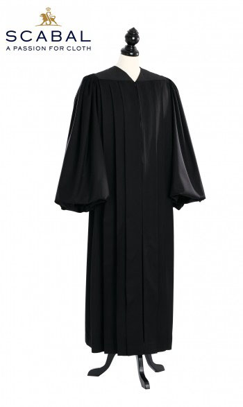 Pontiff US Judge Robe - TIMELESS, SCABAL Capri Cool Wool - Custom Size