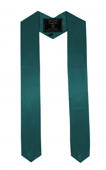 TURQUOISE MIDDLE SCHOOL JUNIOR HIGH GRADUATION HONOR STOLE