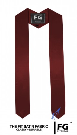 GRADUATION HONOR STOLE MAROON RED TECHNICAL & VOCATIONAL