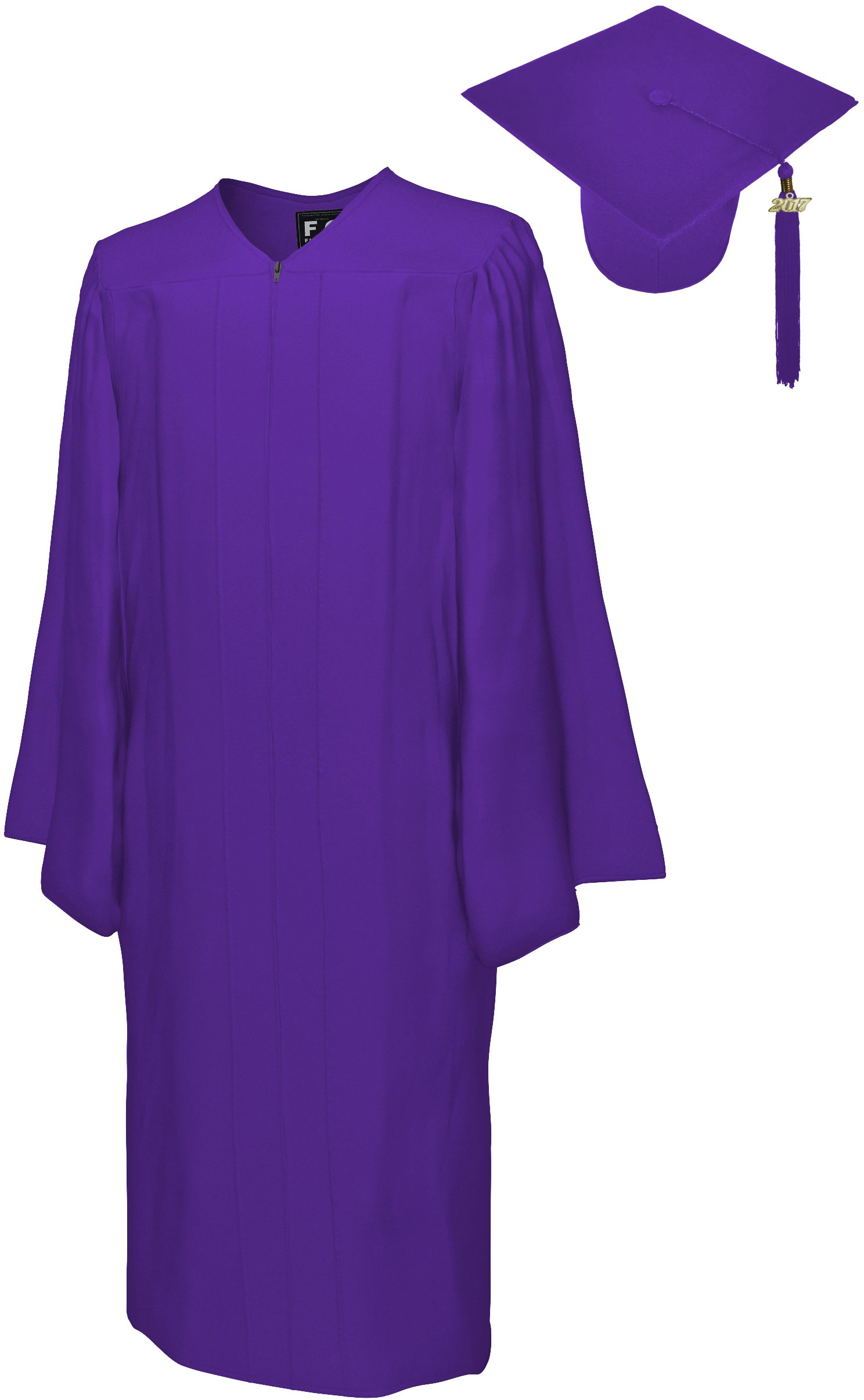 MATTE PURPLE CAP AND GOWN-rs4251465611294