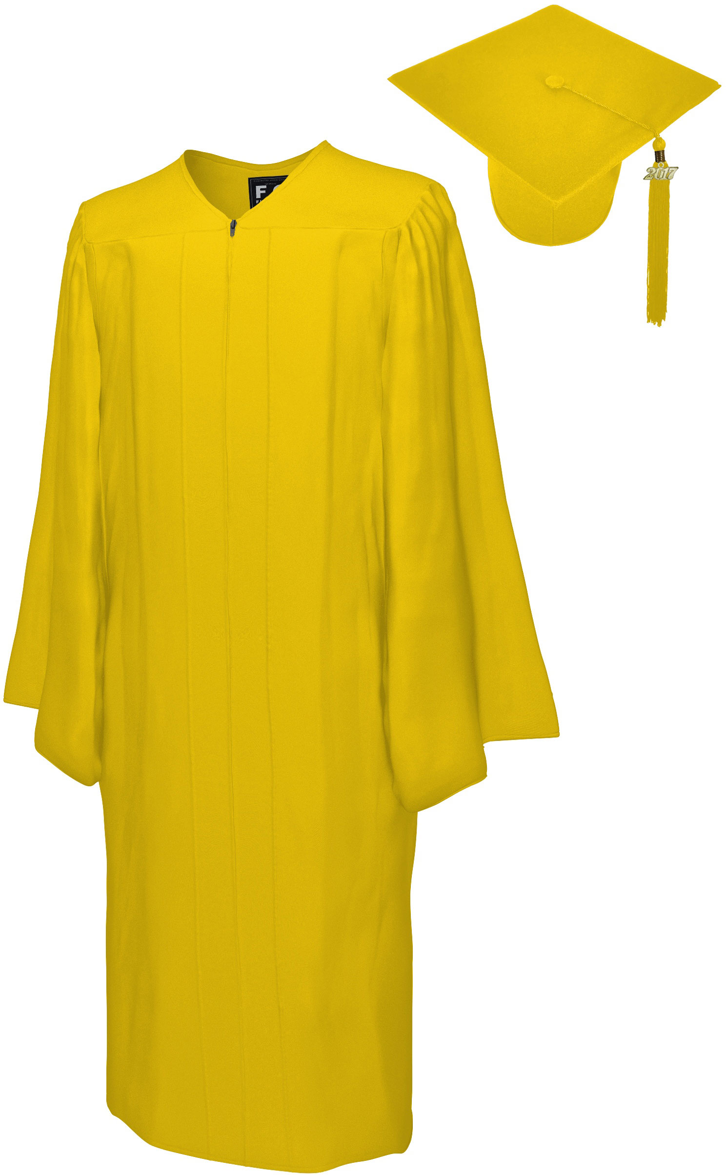 graduation gown with mortarboard package open front matte finish primary  school — Graduations Now