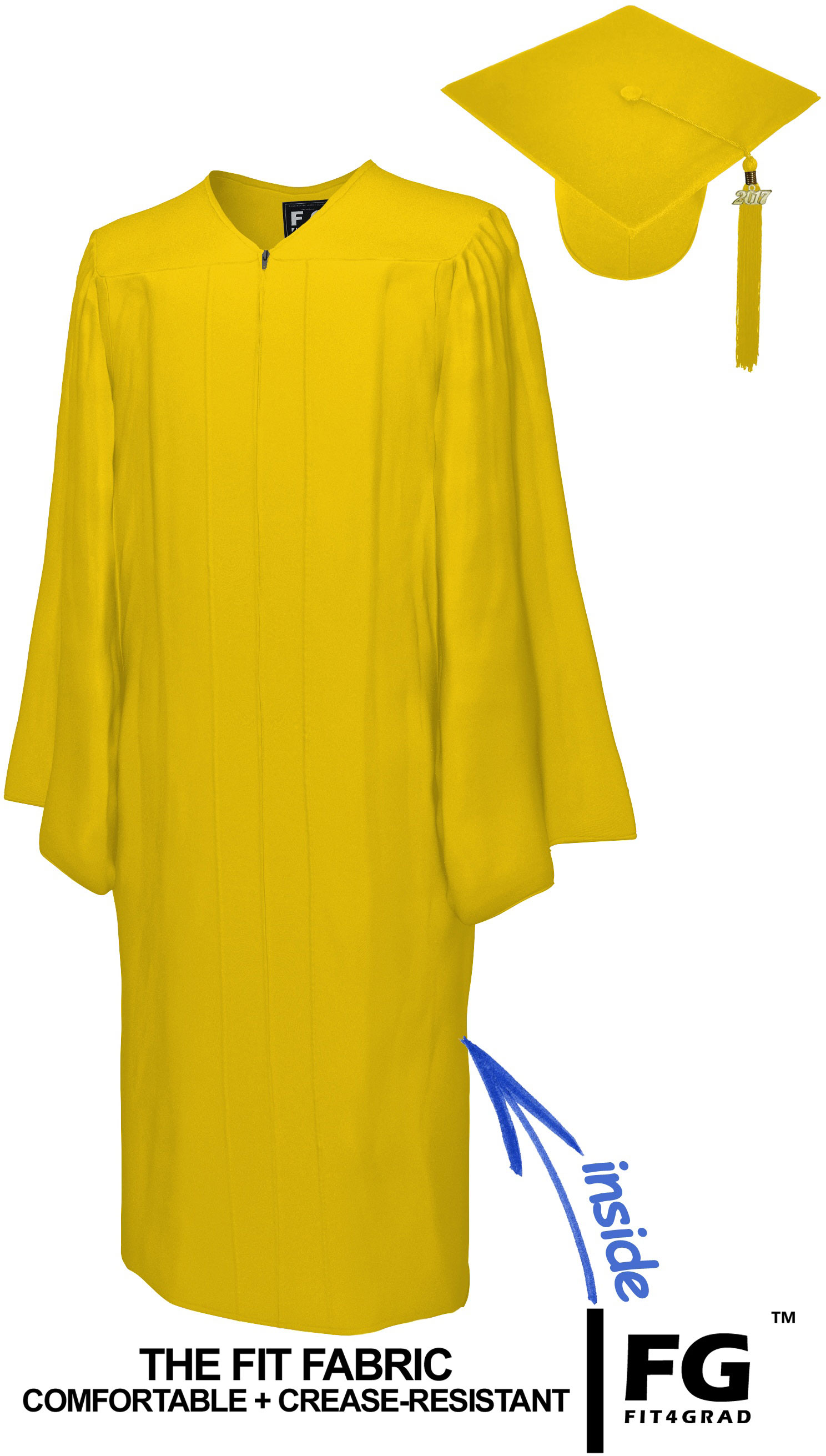 Buy Convocation Red & Yellow Gown @ Best Price | ItsMyCostume